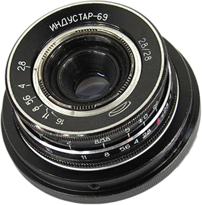 無限遠調整済 industar-69 28mm f2.8 ライカLマウント L39 オールド